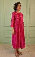 Bougainville Pleated Dress - CiceroniDressesAmbrosia