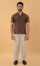 Brown Shirt - CiceroniShirtHouse Of K.C