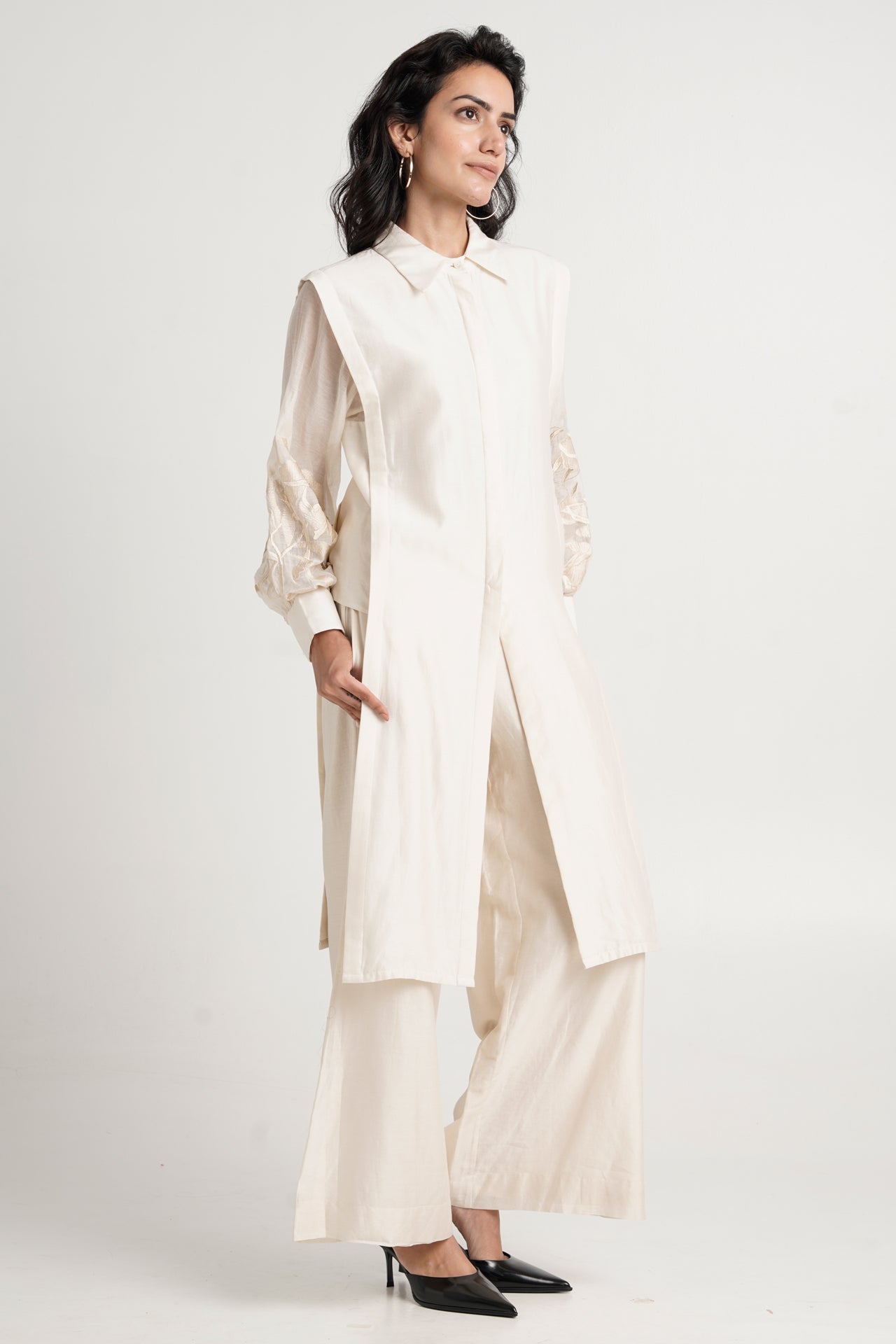 Buckler - Ivory Hostess Kurta Set - CiceroniCo-ord SetMadder Much