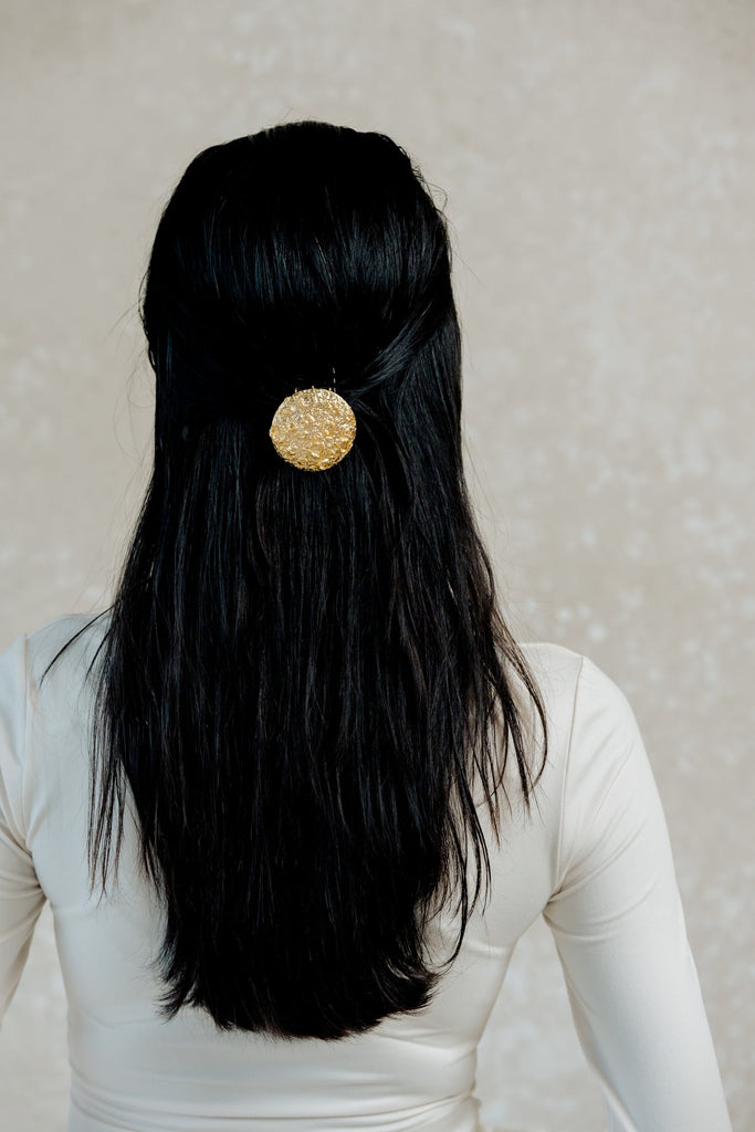Chaand Hair Pin - Golden - CiceroniAarjavee