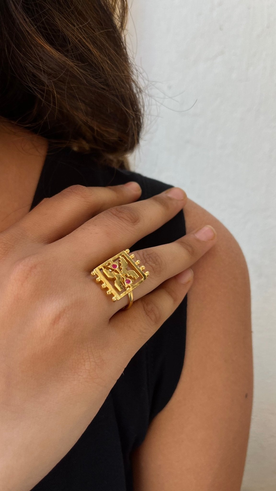 Splendid Matching Gold Ring |