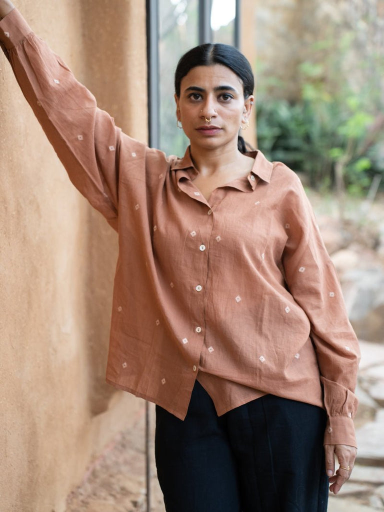 Core Shirt in Clay - Women - CiceroniShirtswith N.