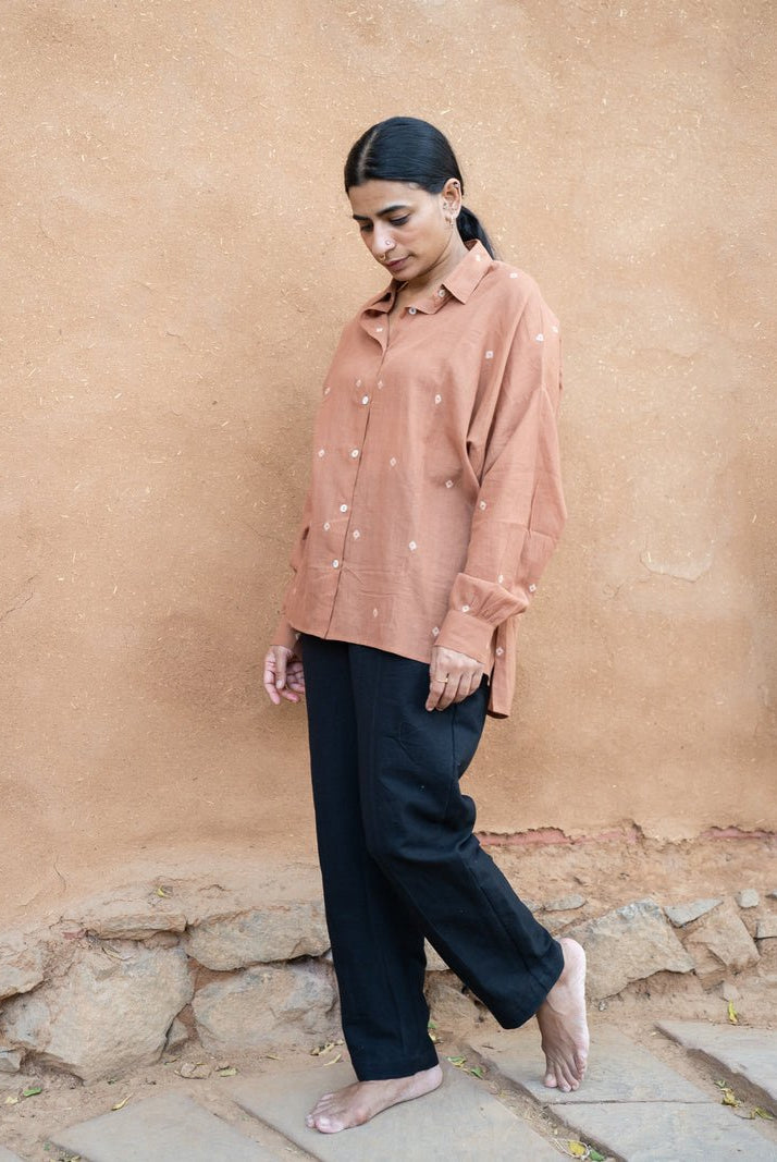 Core Shirt in Clay - Women - CiceroniShirtswith N.