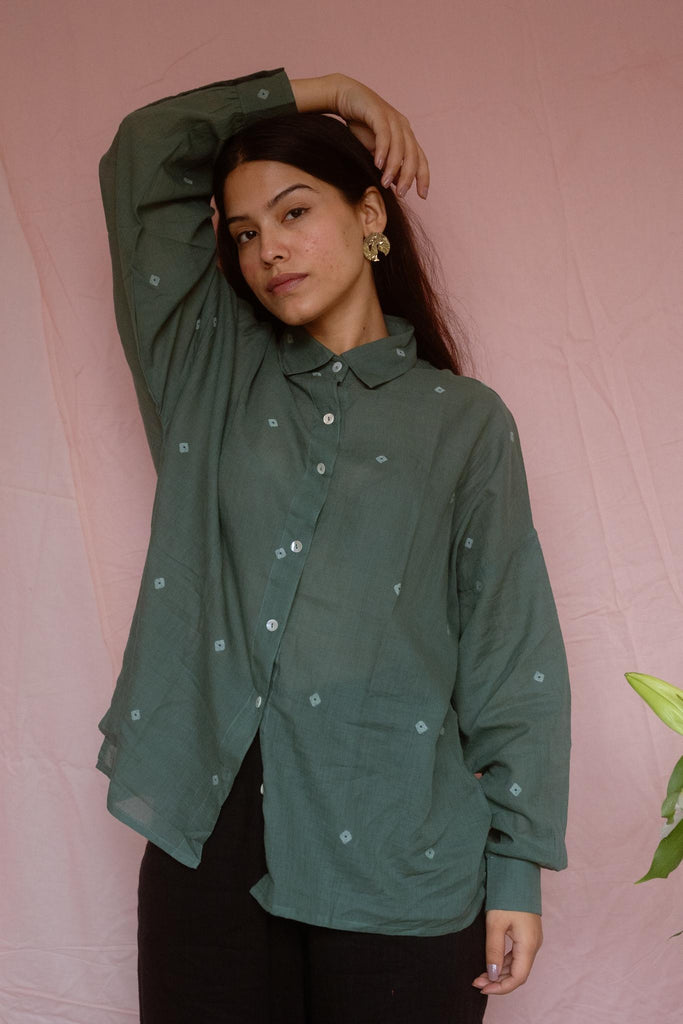 Core Shirt in Green - CiceroniShirtswith N.