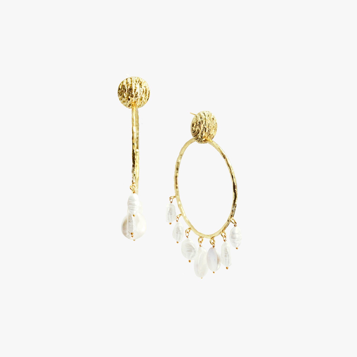 Cottonwood Hoops - CiceroniEarringsEquiivalence