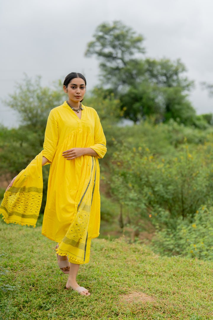 Daffodil Kurta Set - CiceroniKurta SetMaidaan