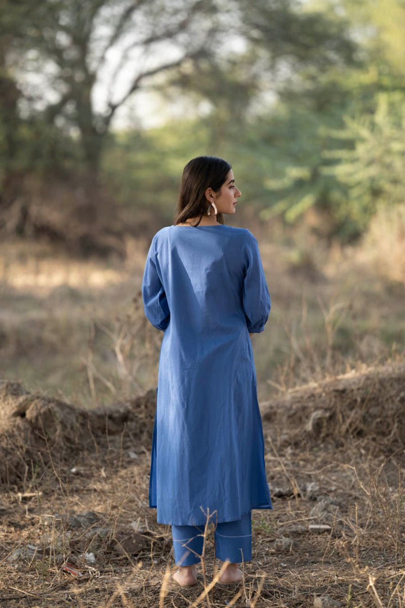 Deep Sky Kurta Set - CiceroniCo-ord SetMaidaan
