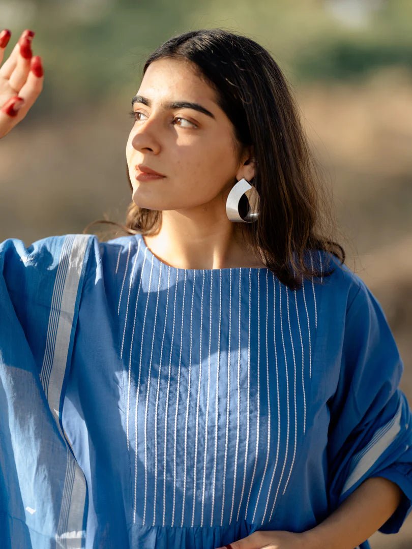 Deep Sky Kurta Set - CiceroniCo-ord SetMaidaan