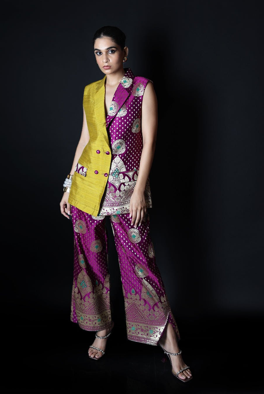 Devi Silk Pant Suit - CiceroniCo-ord SetShriya Singhi