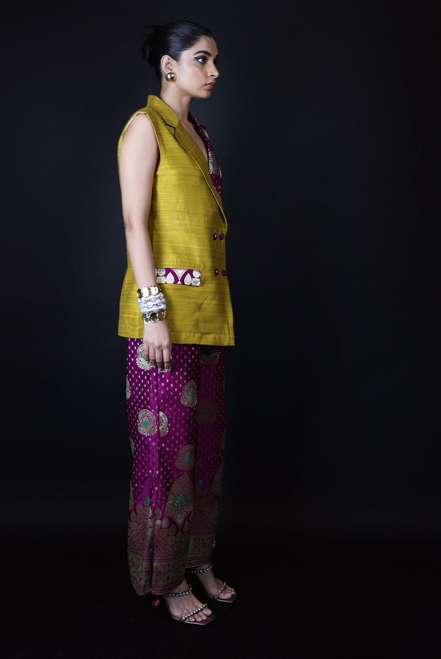 Devi Silk Pant Suit - CiceroniCo-ord SetShriya Singhi