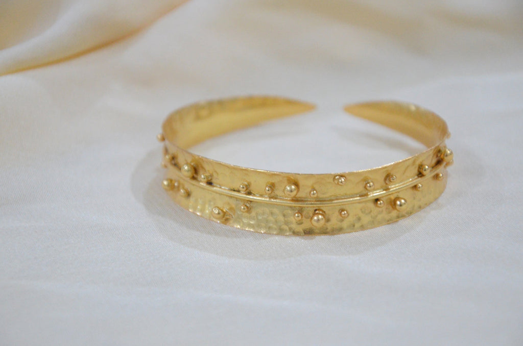 Dira Bangle - Morning Dew (Gold) -Set of 2 - CiceroniEquiivalence