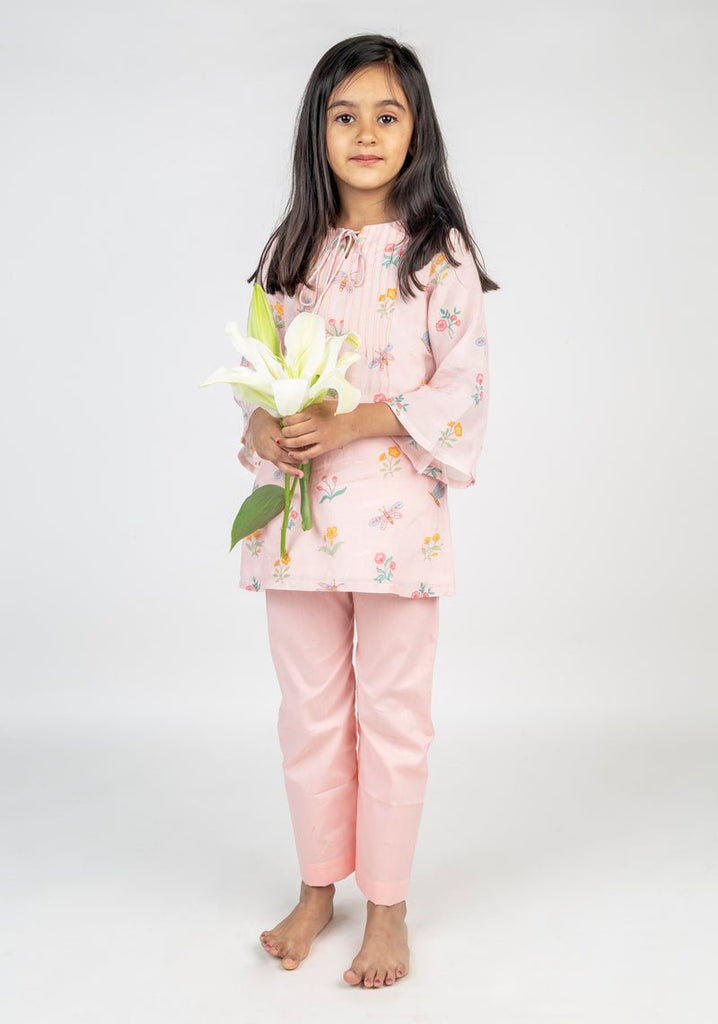 Dragon Fly & Floral Buta Kurta Set - CiceroniKurta Set, Festive wearMr. Brat