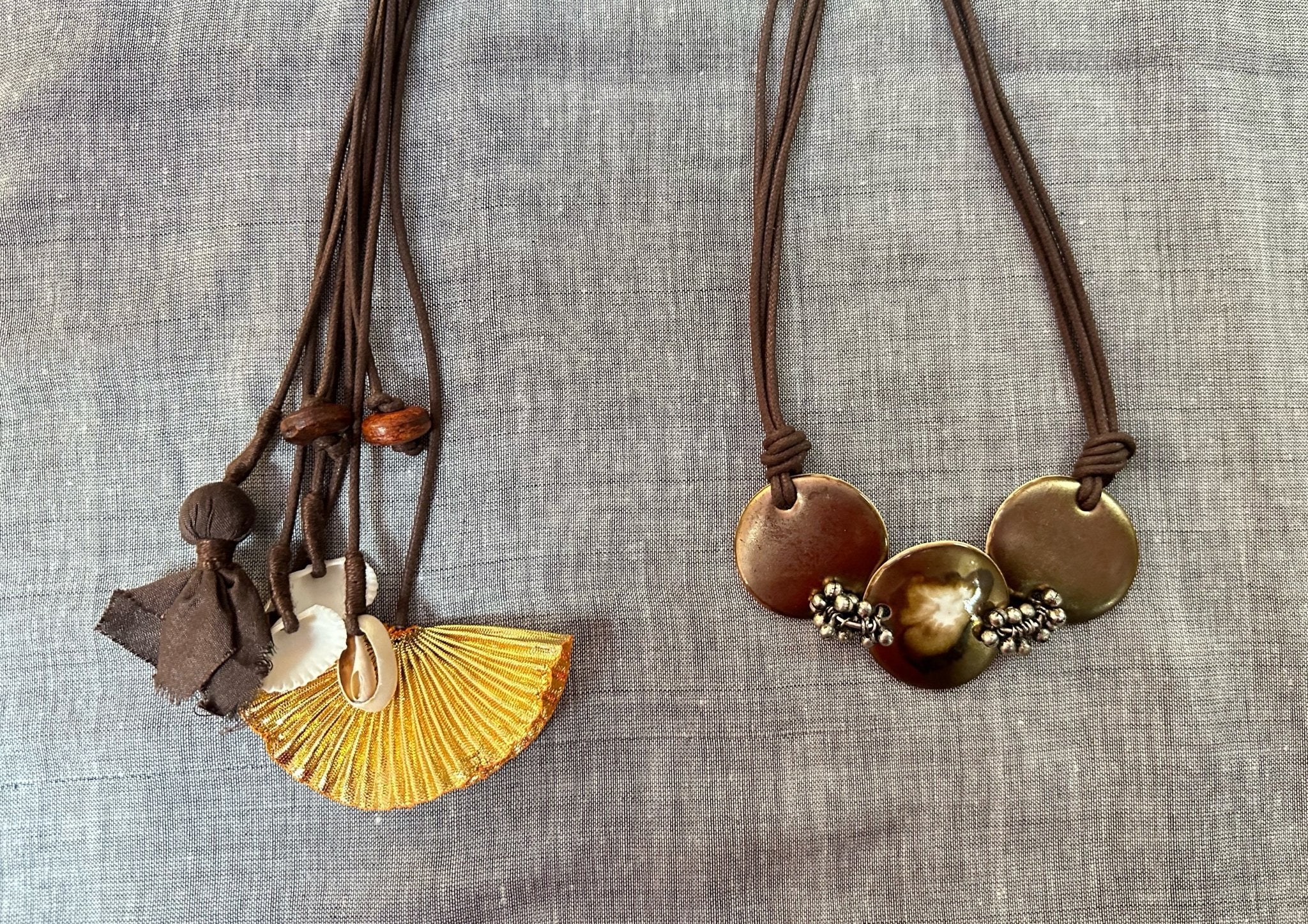 Earthy Glam | Handmade Choker - CiceroniChokerChaakmaati