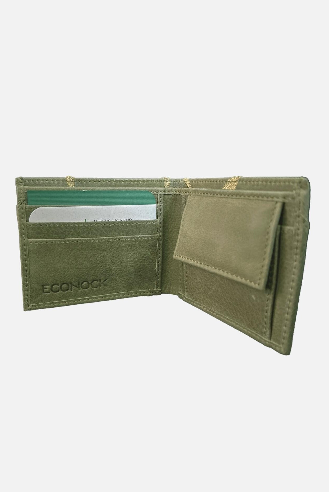 EcoFold Wallet - Green - CiceroniWalletEconock