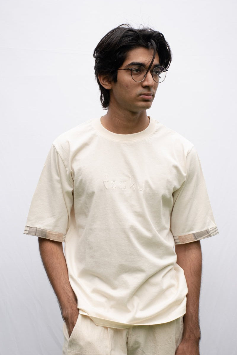Ecru Sleeve T-shirt - CiceroniT-Shirttsaku
