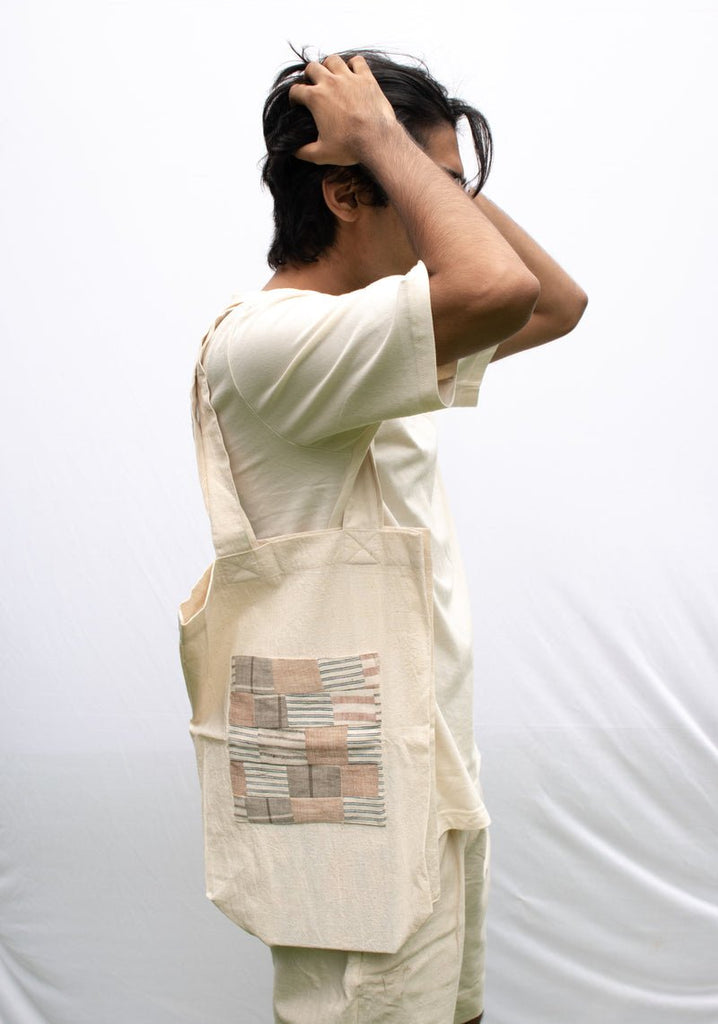 Ecru Tote Bag - CiceroniTote Bagtsaku