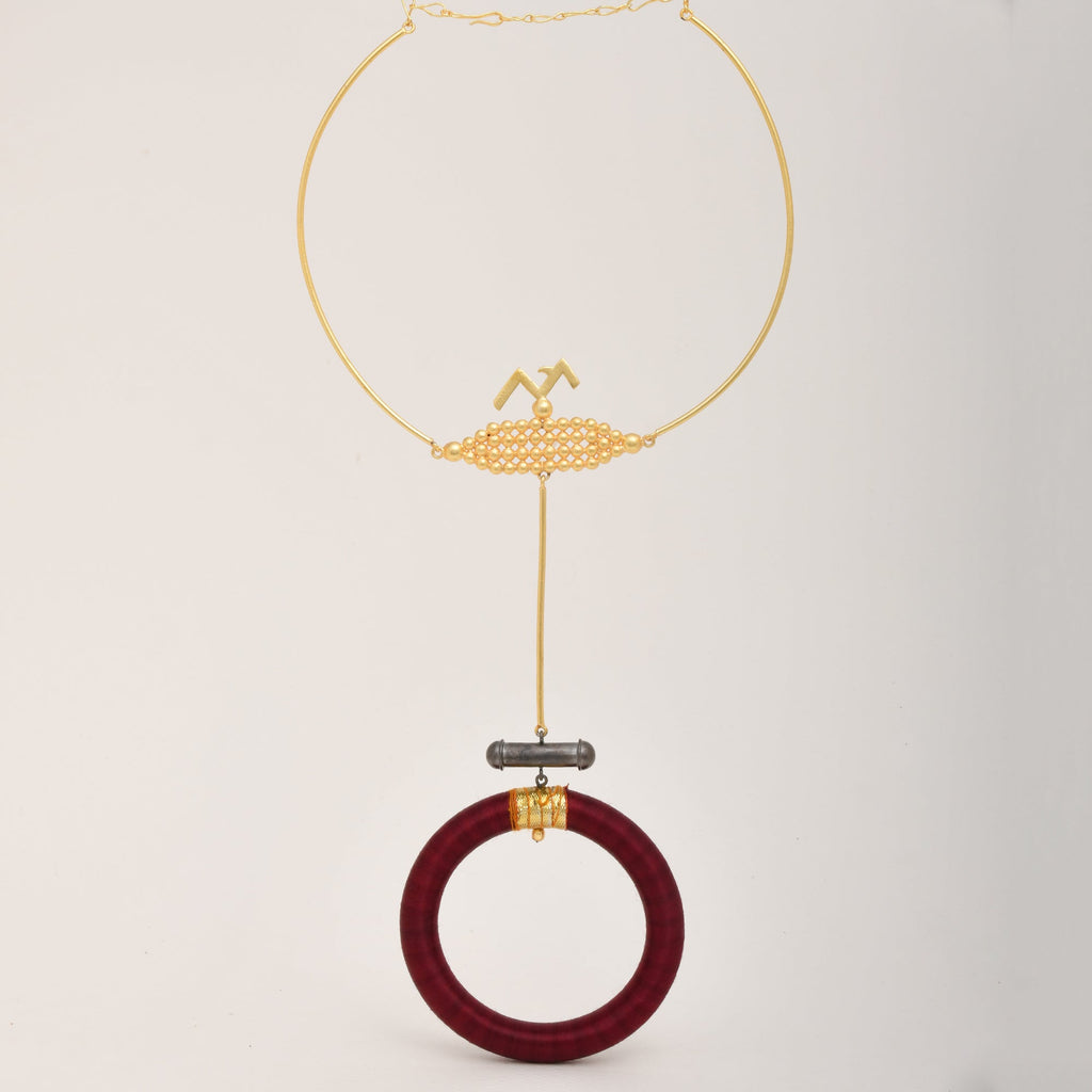 Elegance Link Necklace - CiceroniNeckpieceZaza by Somya