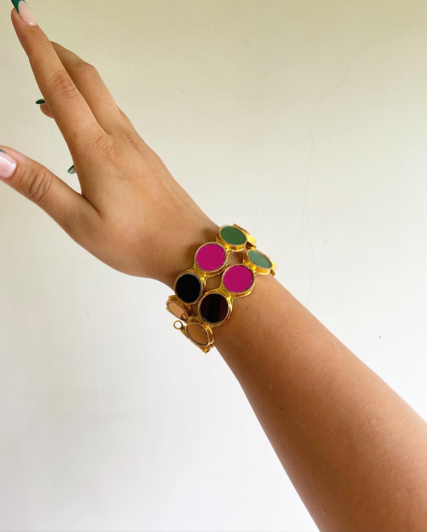 Farida Multicolour Kada Set - CiceroniBangleAimra'a