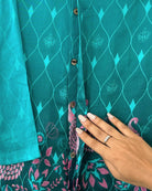 Firoza Cotton Silk Printed Sherwani with Churidaar - CiceroniKurta SetMiko Lolo