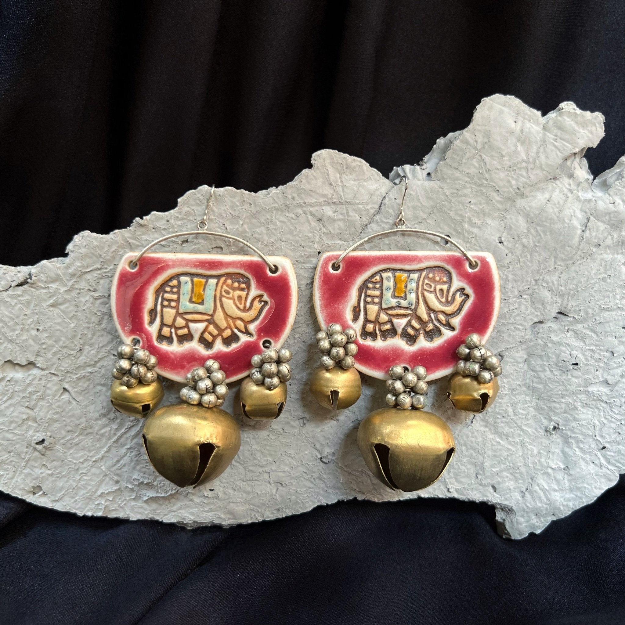 Gajaraaj Earrings - CiceroniEarringsChaakmaati