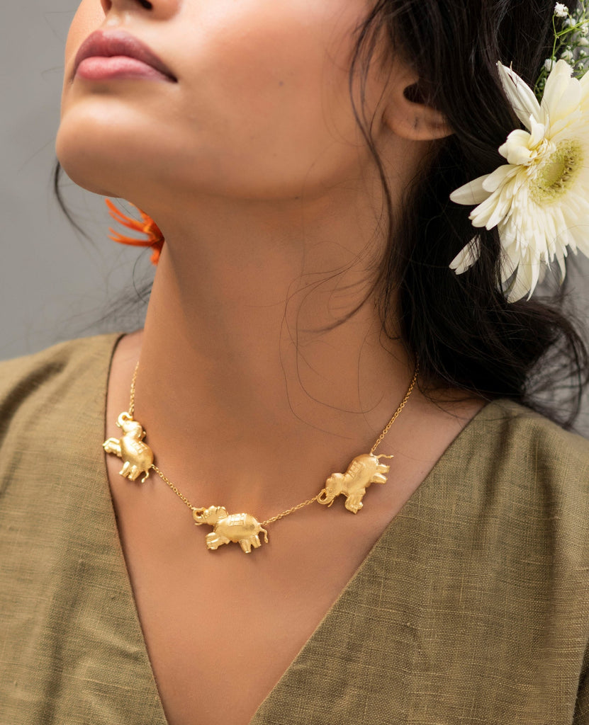 Gajendra Necklace - CiceroniAmalgam By Aishwarya