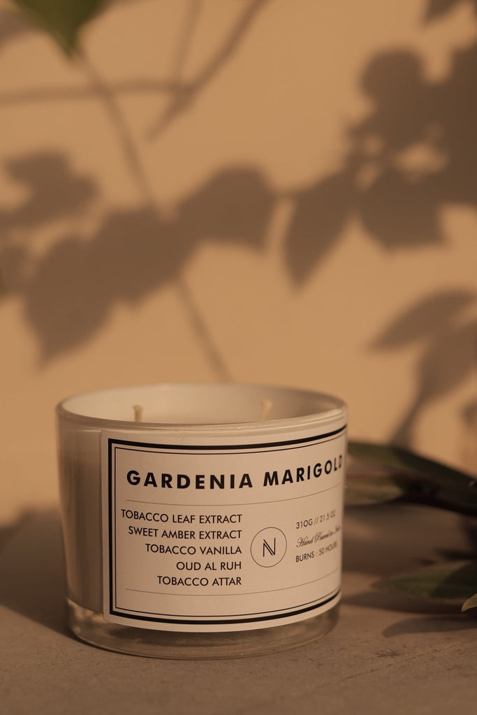 Gardenia Marigold Candle - CiceroniCandleNASO