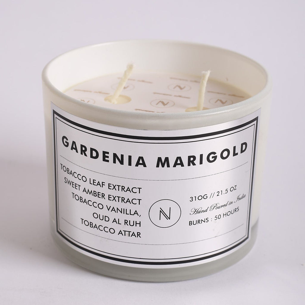 Gardenia Marigold Candle - CiceroniNASO