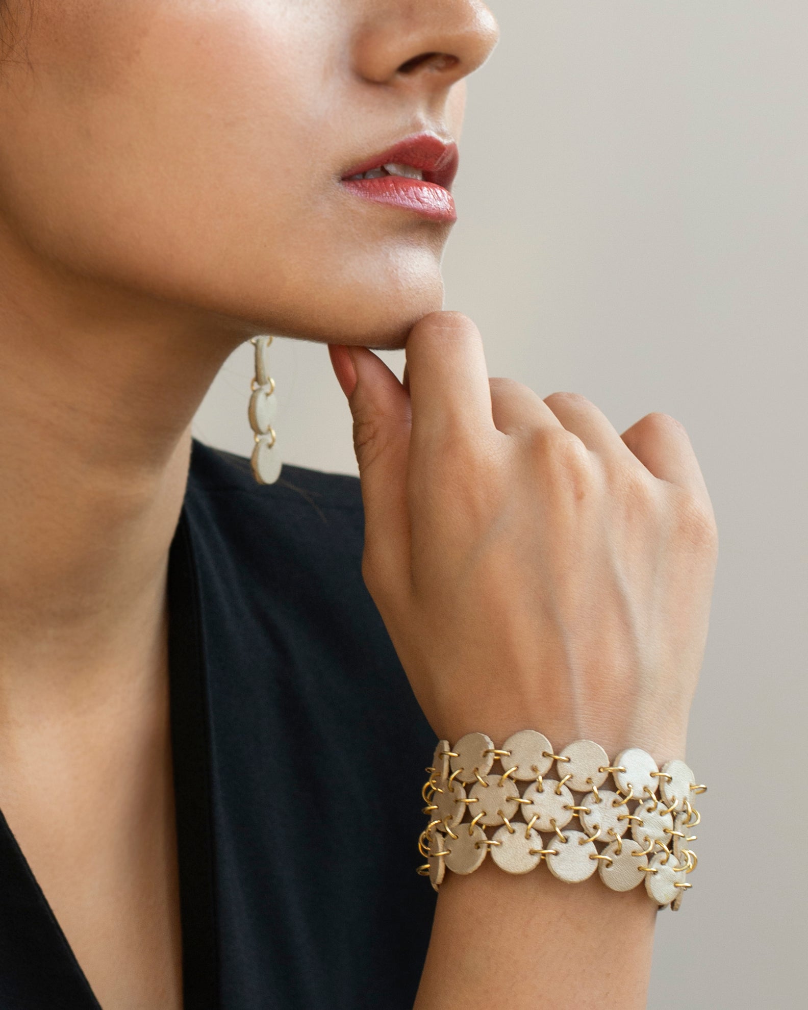 Gold Chord Choker - CiceroniNoupelle