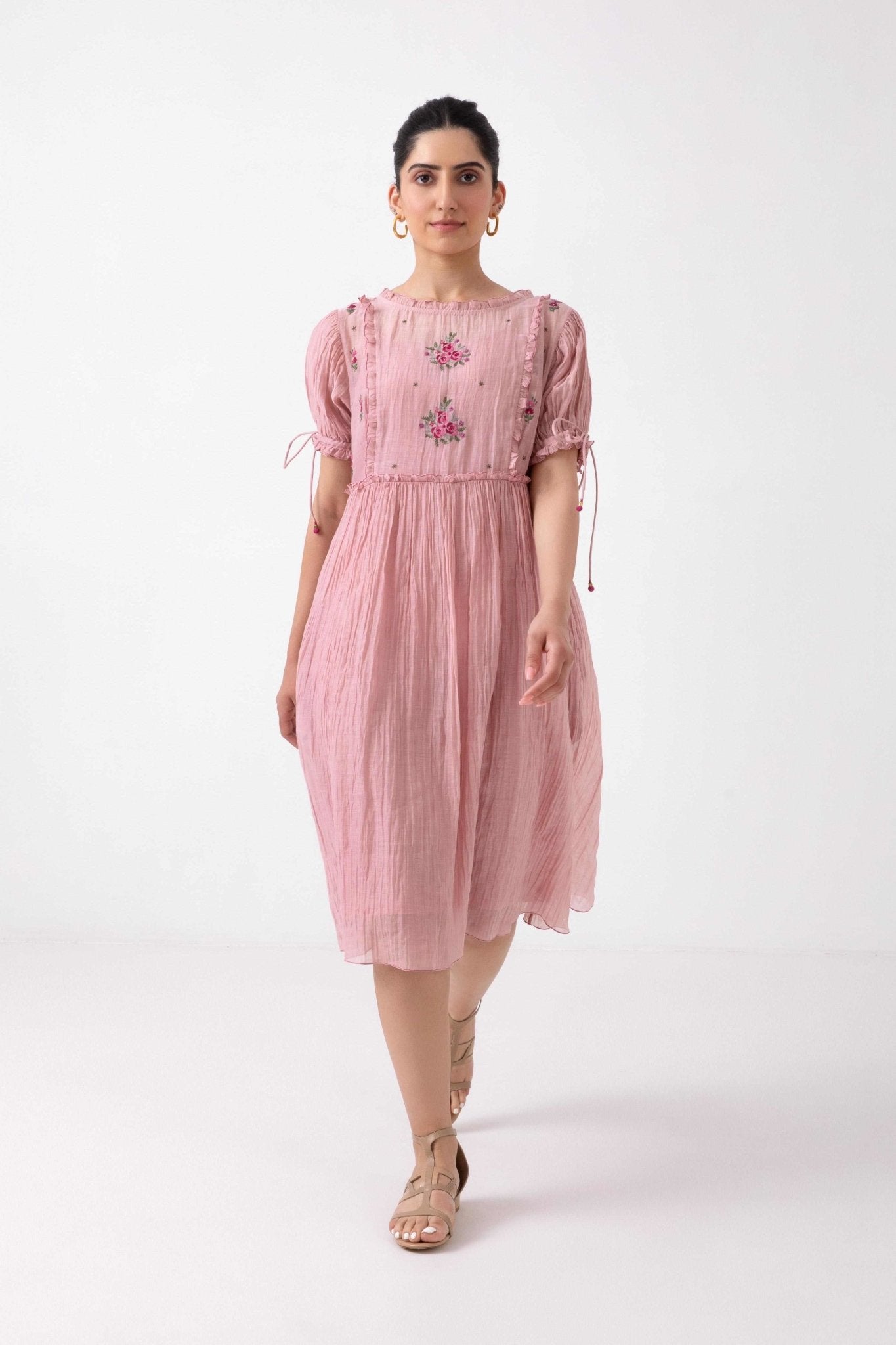 Grace Dress in Pink - CiceroniDressesLabel Shreya Sharma