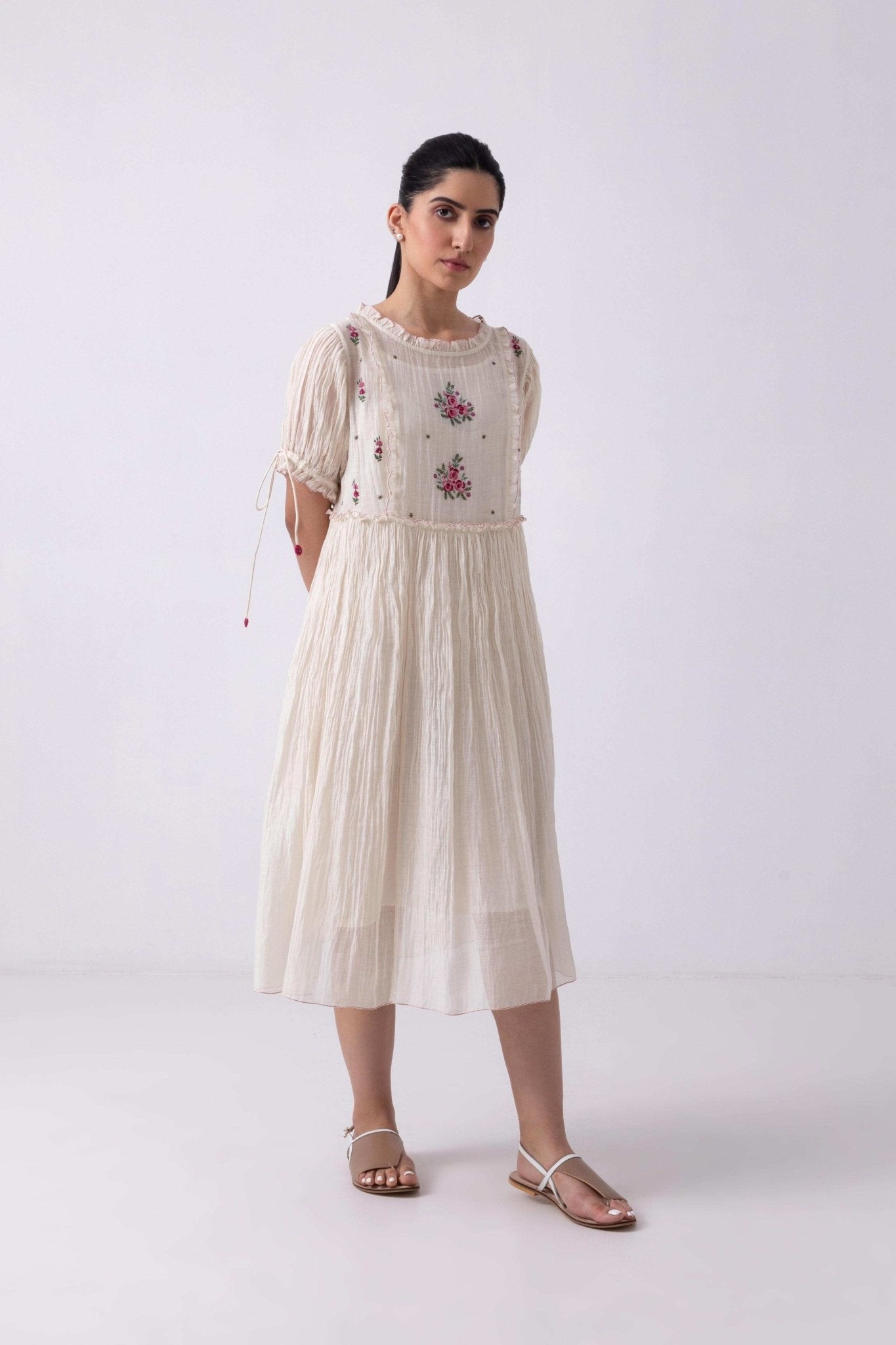 Grace Dress in White - CiceroniDressesLabel Shreya Sharma