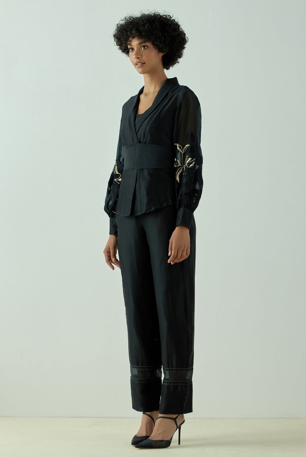 Grace - Wrap Top with Ankle Pants - CiceroniCo-ord SetMadder Much