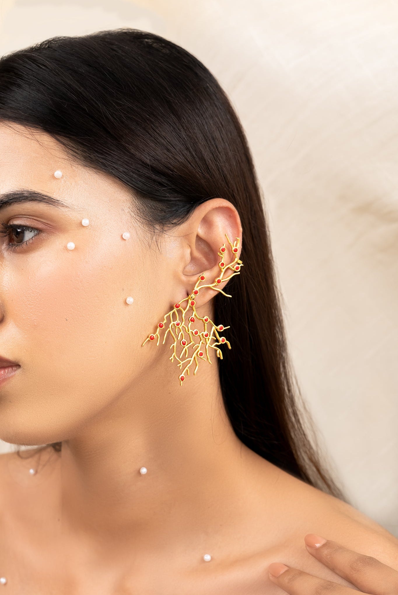 Graci Cuff Earrings - CiceroniEarringsAmalgam By Aishwarya