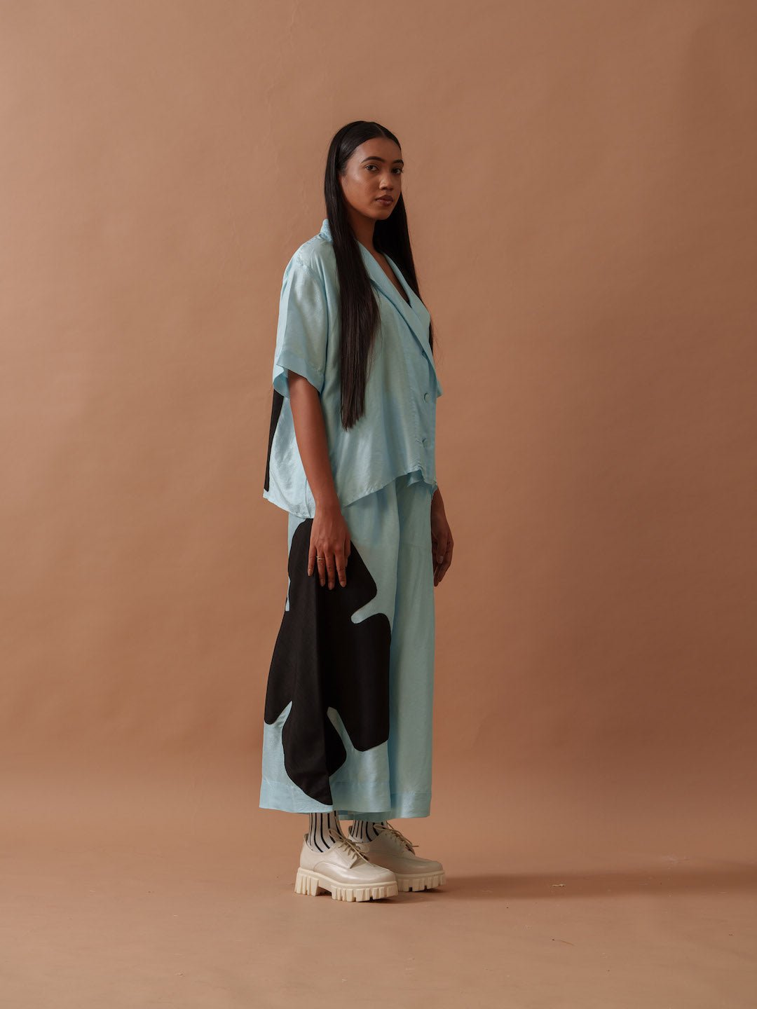 Gunpowder Flow - Ice Blue - CiceroniCo-ord SetStoique