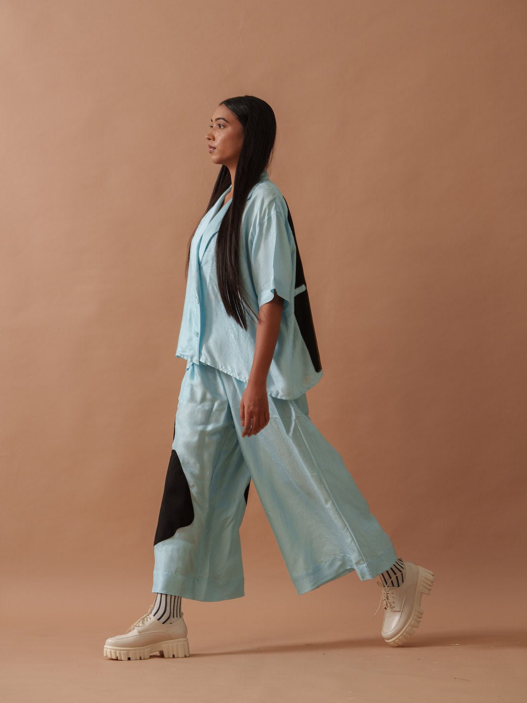 Gunpowder Flow - Ice Blue - CiceroniCo-ord SetStoique