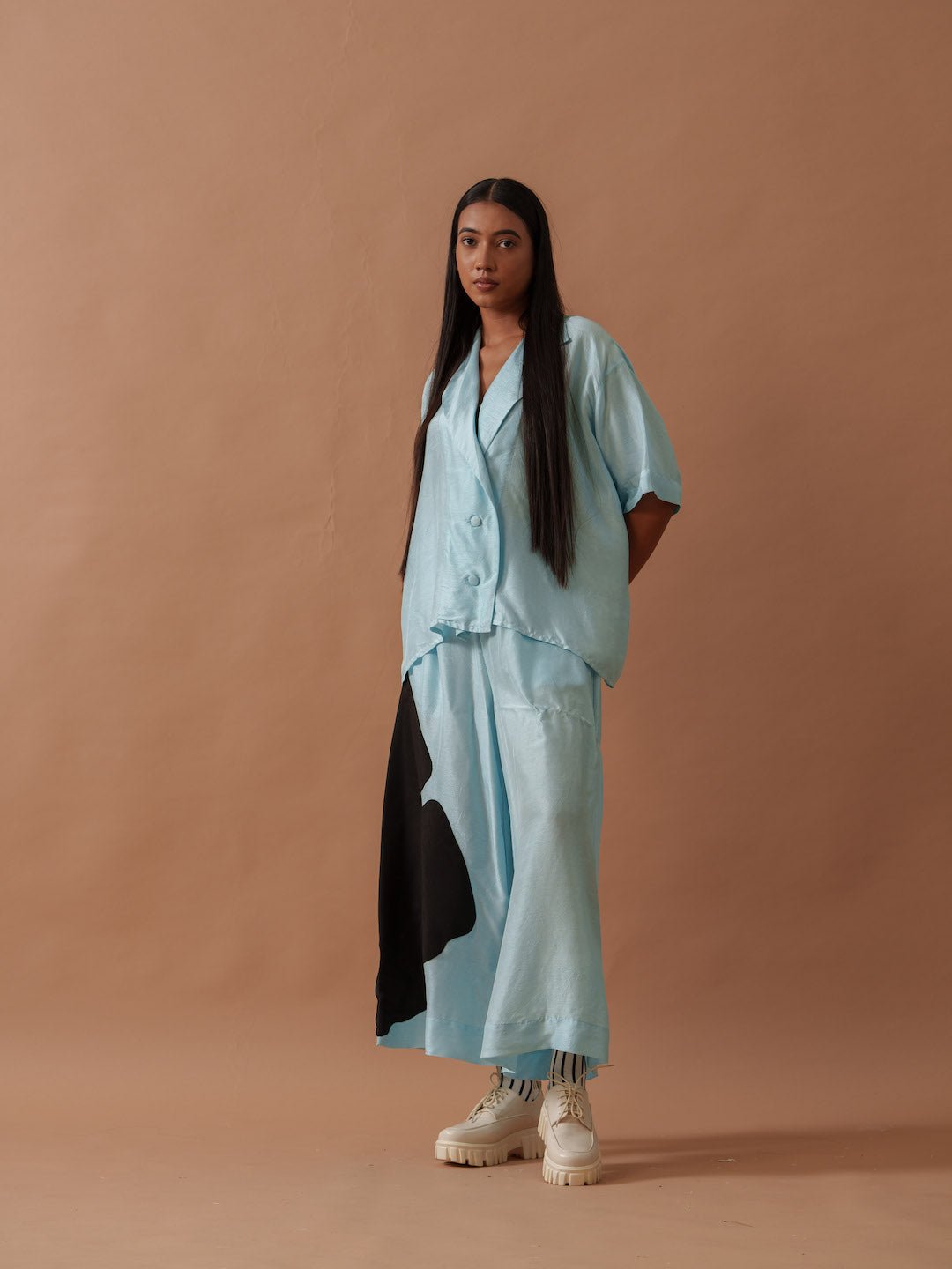 Gunpowder Flow - Ice Blue - CiceroniCo-ord SetStoique