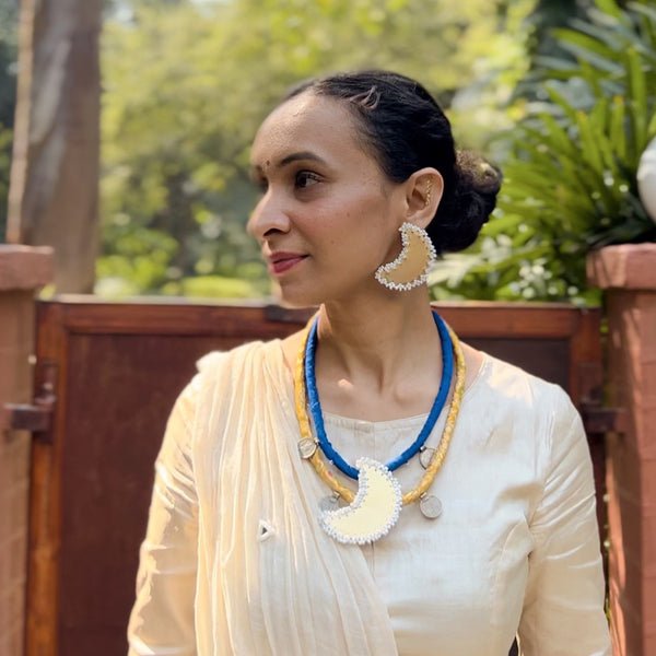 Harmony - Moon Necklace - CiceroniNeckpieceBy Nirjari