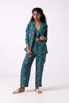 Hazel Jacket and Pant Set - CiceroniWomen's coord, Festive wearLabel Shreya Sharma