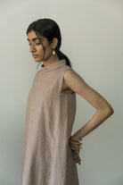 High-neck A-line Dress - CiceroniDressesAnushé Pirani