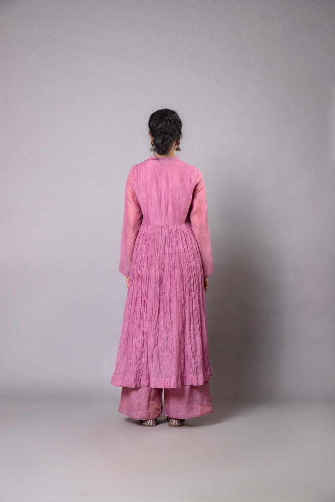 Indu Ghera Set - Lavender - CiceroniKurta Set, Festive wearLabel Shreya Sharma