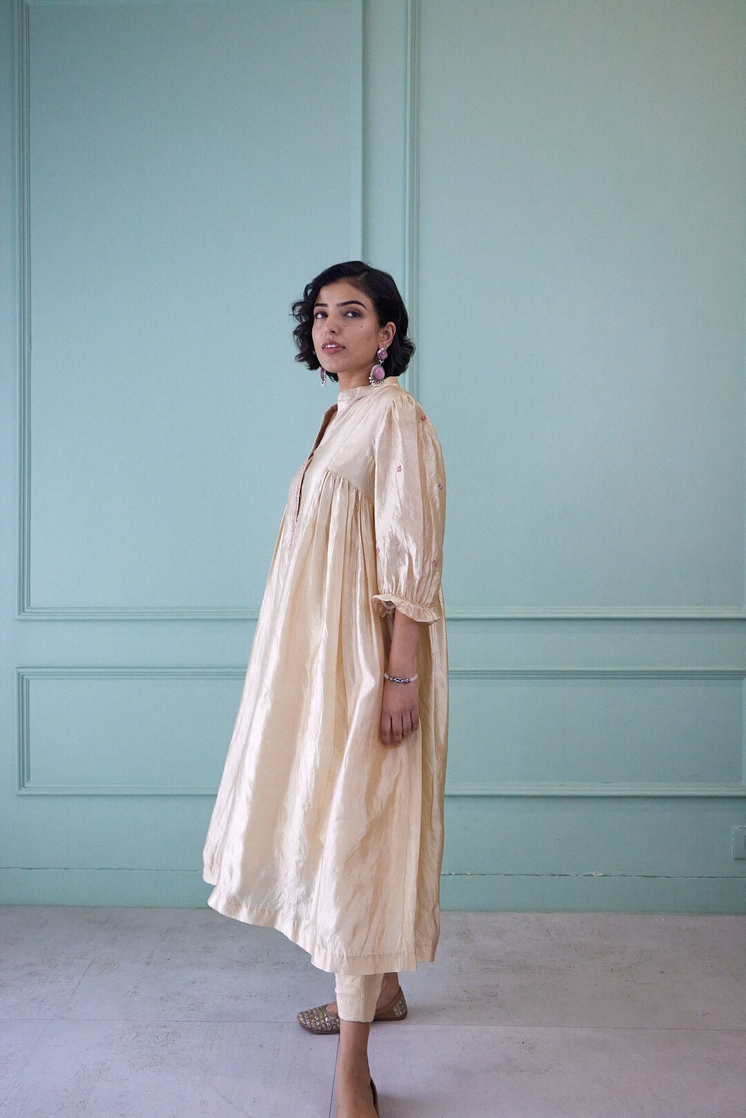 Jasmine Pleated Pants - CiceroniPantsAmbrosia