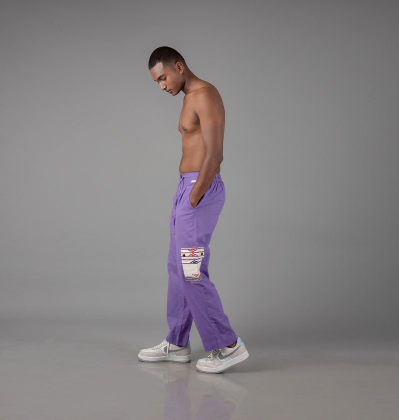 Buy Purple Trousers & Pants for Women by ORCHID BLUES Online | Ajio.com