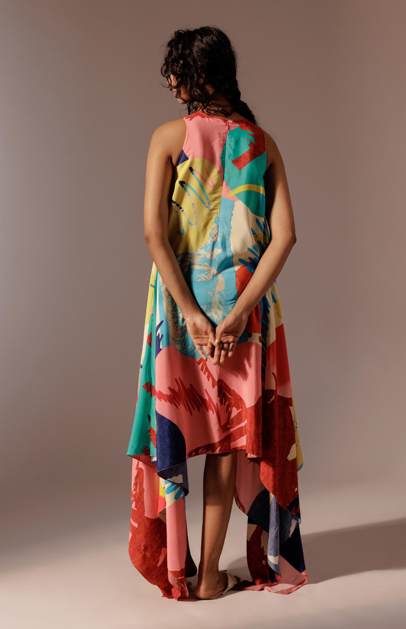 Juno Asymmetrical Dress - CiceroniDressesAdvait