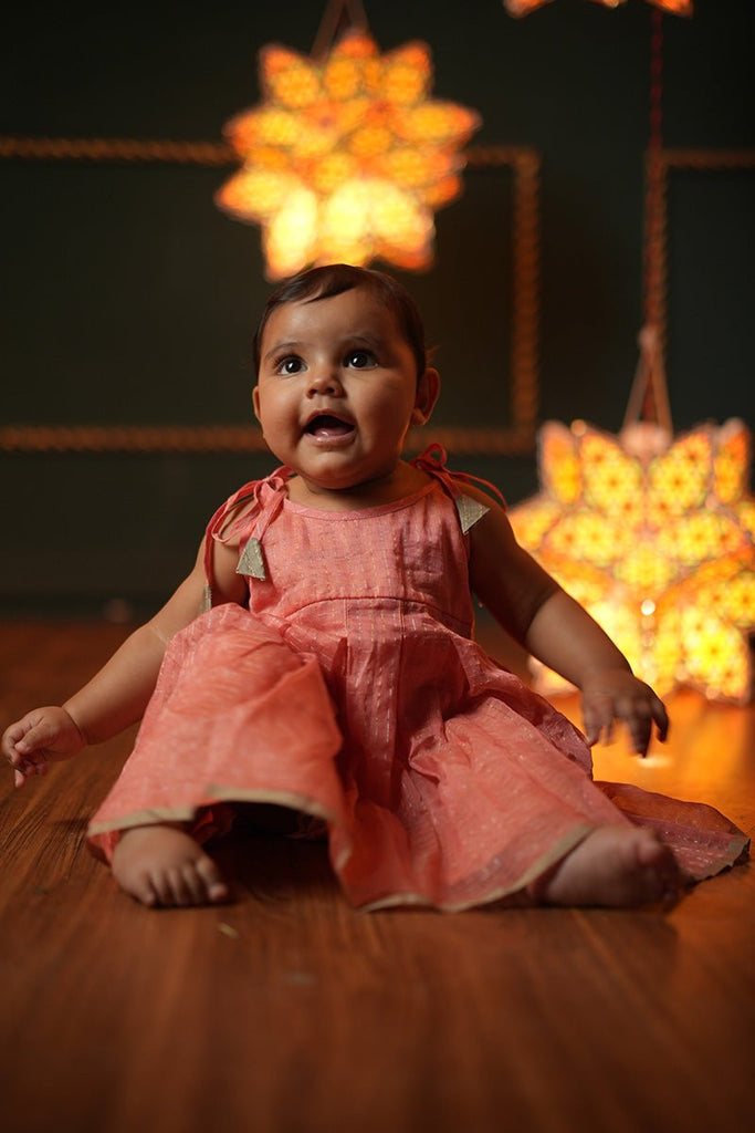 Kamal Sleeveless Infant Pleated Dress - CiceroniDressesLove The World Today