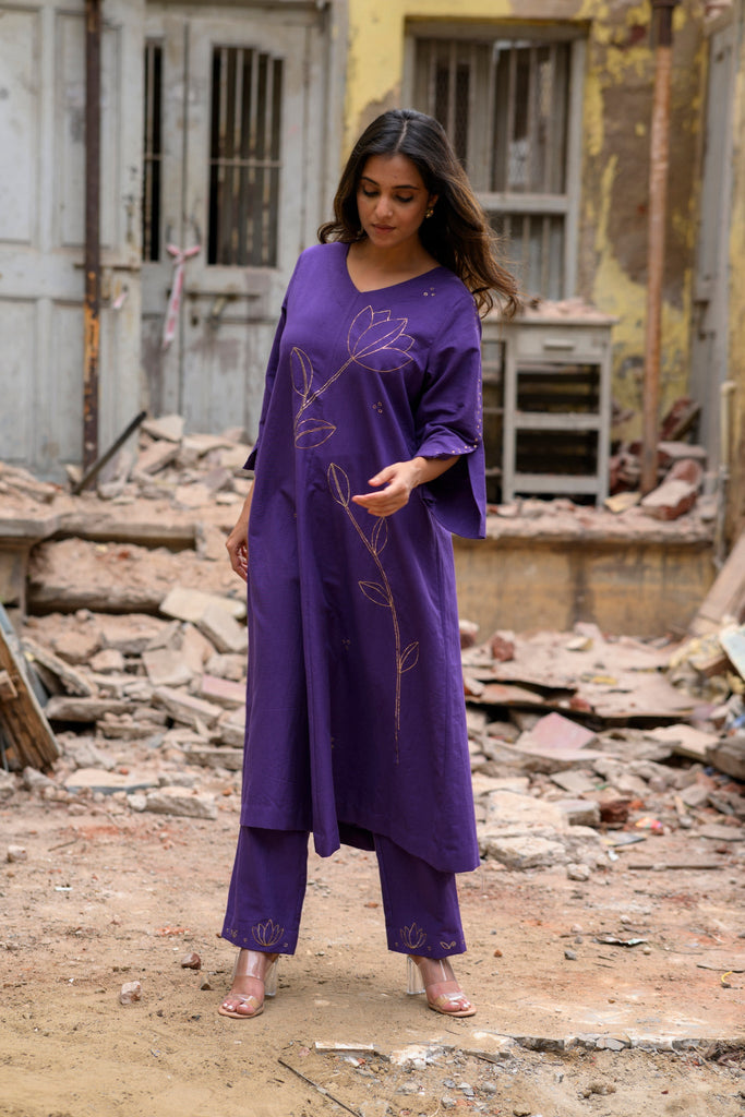 Kamuda Straight Cut Pants - CiceroniPantsRang by Rajvi