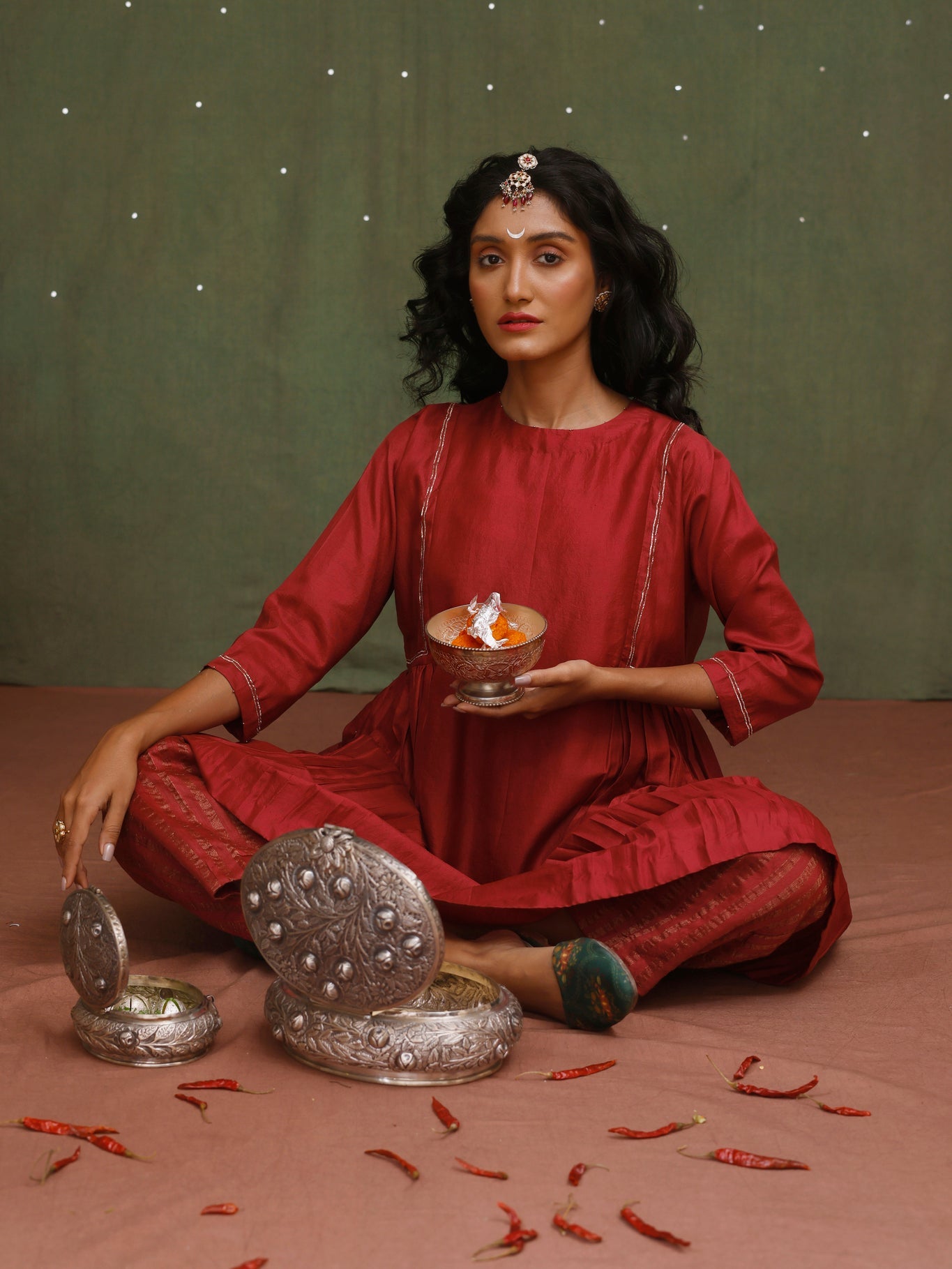 Kaumudi Kurta Set - CiceroniKurta Set, Festive wearChokhi Chorri