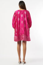 Kauseya Silk Dress In Pink - CiceroniDressesshriya singhi