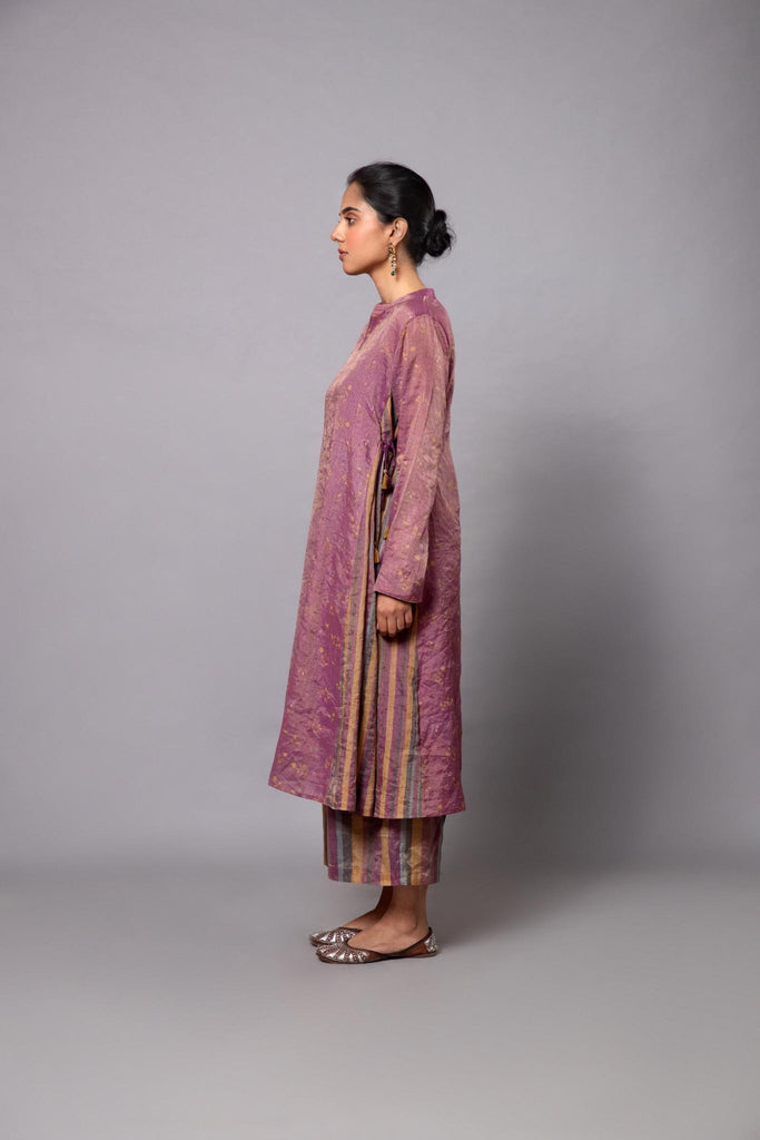 Kavya Kurta Set - Pink - CiceroniKurta Set, Festive wearLabel Shreya Sharma