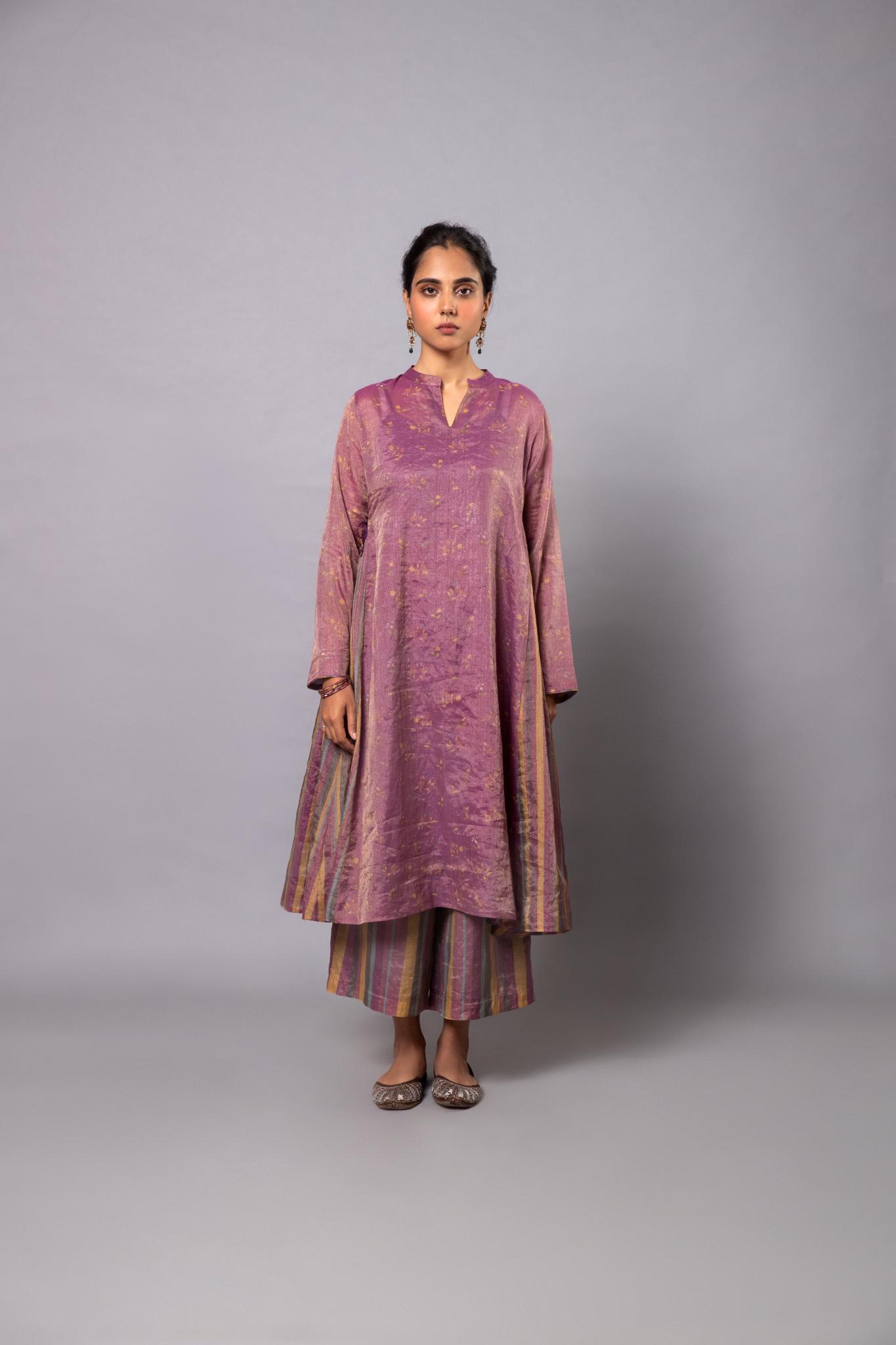 Kavya Kurta Set - Pink - CiceroniKurta Set, Festive wearLabel Shreya Sharma