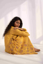 Kavya Rose Kurta Set in Yellow - Ciceronikurta set, Festive wearLabel Shreya Sharma