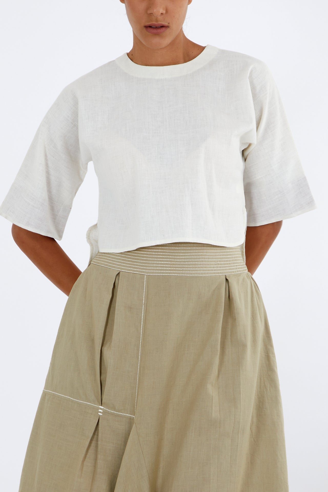 Kazu - Crop Top And Terraced Skirt - CiceroniCo-ord SetMadder Much